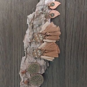 Set of 3 Ethnic  Style Earrings.